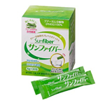 ★◆水に溶ける天然グァー豆の食物繊維 サンファイバー＜スティック＞(6g×30包)※