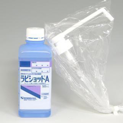 速乾性すり込み式手指消毒剤 ラビショットＡ（500mL）【指定医薬部外品】＜消毒用エタノール＞